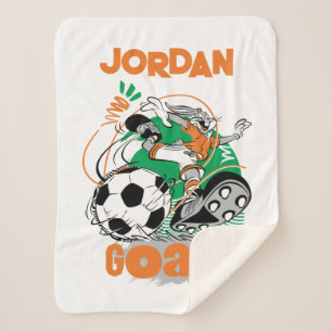 BUGS BUNNY™ Kicking Soccer Goal Sherpadecke
