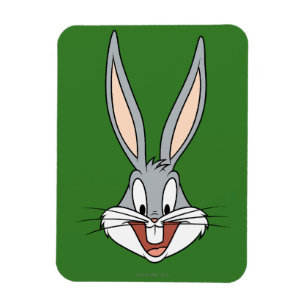 BUGS BUNNY™ lächelndes Gesicht Magnet