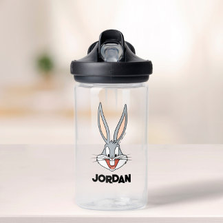 BUGS BUNNY™ Lächelndes Gesicht | süß | Name hinzuf Trinkflasche