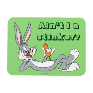 BUGS BUNNY™ Lay Down Eating Carrot Magnet