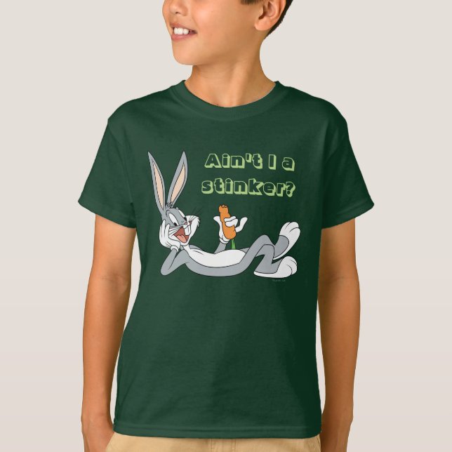 BUGS BUNNY™ Lay Down Eating Carrot T-Shirt (Vorderseite)