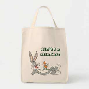 BUGS BUNNY™ liegt beim Karottenessen Tragetasche