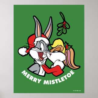 BUGS BUNNY™ & Lola "Merry Mistletoe" Poster