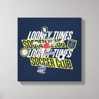 BUGS BUNNY™ LOONEY TUNES™ Fußballverein Leinwanddruck