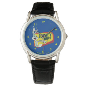BUGS BUNNY™ LOONEY TUNES™ Retro-Patch Armbanduhr