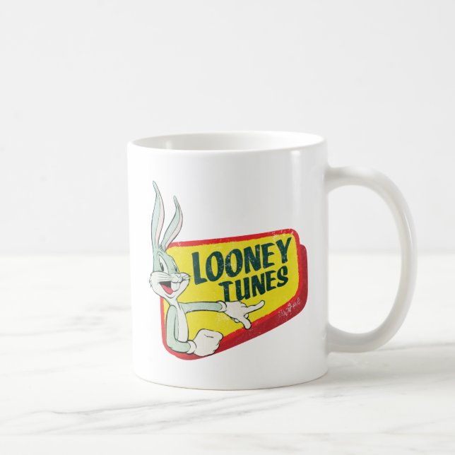 BUGS BUNNY™ LOONEY TUNES™ Retro-Patch Tasse (Rechts)