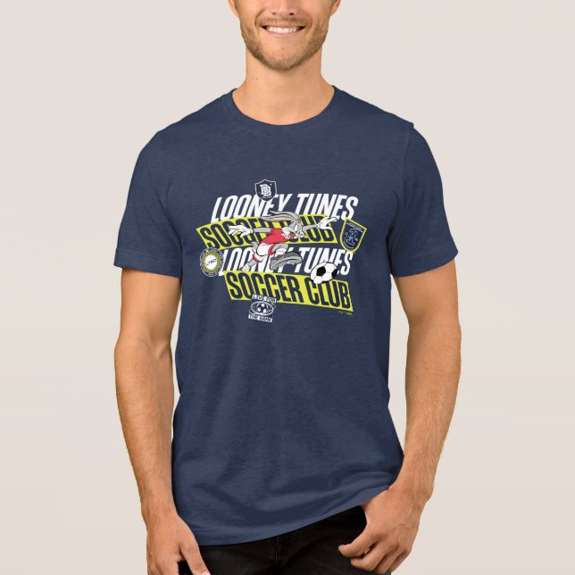 BUGS BUNNY™ LOONEY TUNES™ Soccer Club Tri-Blend Shirt (Vorderseite)