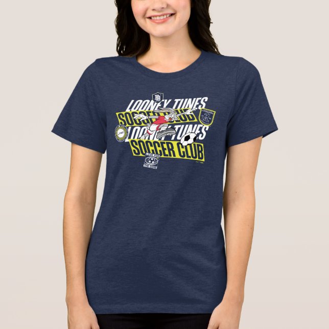 BUGS BUNNY™ LOONEY TUNES™ Soccer Club Tri-Blend Shirt (Vorderseite)