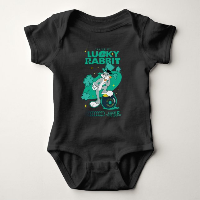 BUGS BUNNY™ Lucky Rabbit Baby Strampler (Vorderseite)