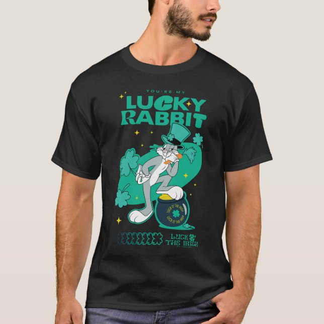 BUGS BUNNY™ Lucky Rabbit T-Shirt (Vorderseite)