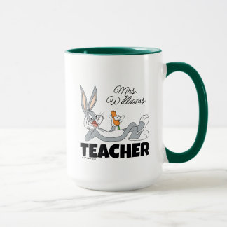 BUGS BUNNY™ Lying Down Eating Carrot Teacher Tasse