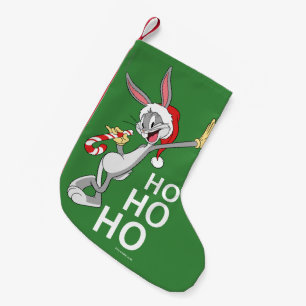 BUGS BUNNY™ mit Candy Cane Kleiner Weihnachtsstrumpf