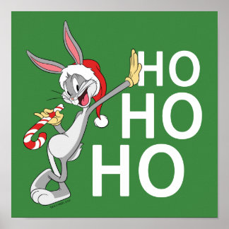 BUGS BUNNY™ mit Candy Cane Poster