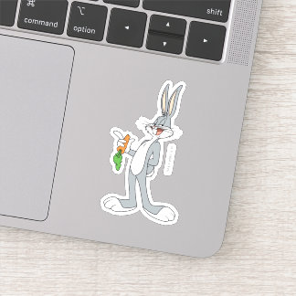BUGS BUNNY™ mit Karotte Aufkleber