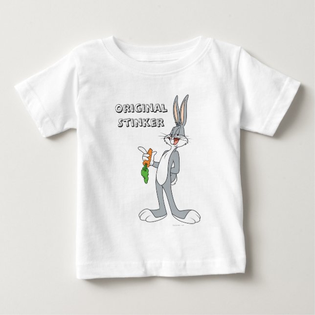 BUGS BUNNY™ mit Karotte Baby T-shirt (Vorderseite)