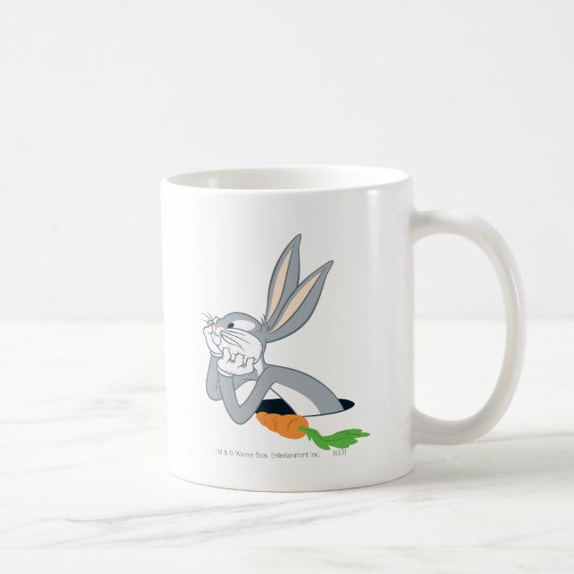 BUGS BUNNY™ mit Karotte Kaffeetasse (Rechts)