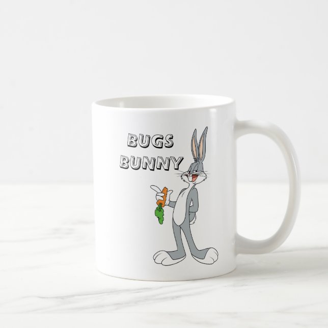 BUGS BUNNY™ mit Karotte Kaffeetasse (Rechts)