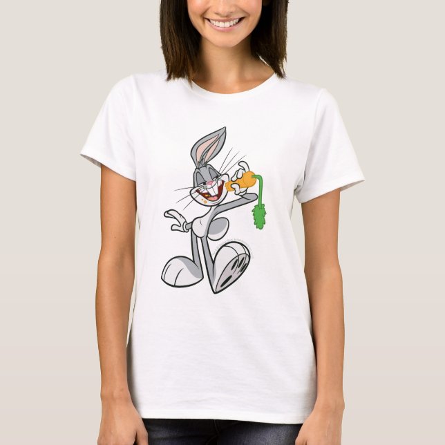 BUGS BUNNY™ mit Karotte T-Shirt (Vorderseite)