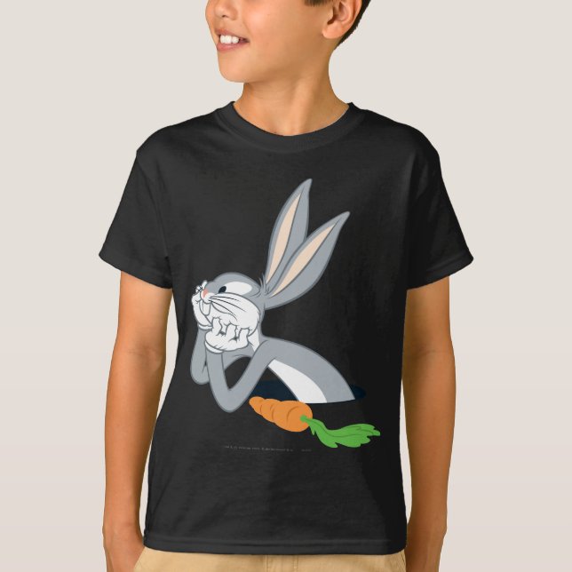 BUGS BUNNY™ mit Karotte T-Shirt (Vorderseite)