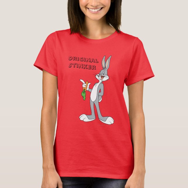 BUGS BUNNY™ mit Karotte T-Shirt (Vorderseite)