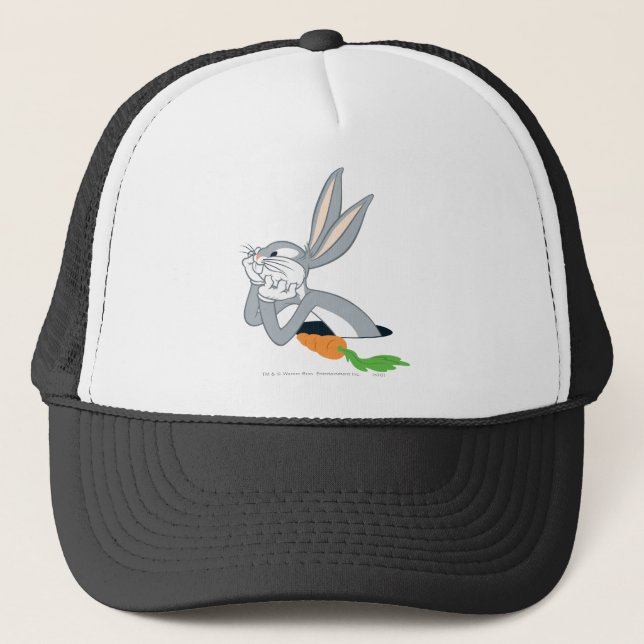 BUGS BUNNY™ mit Karotte Truckerkappe (Vorderseite)