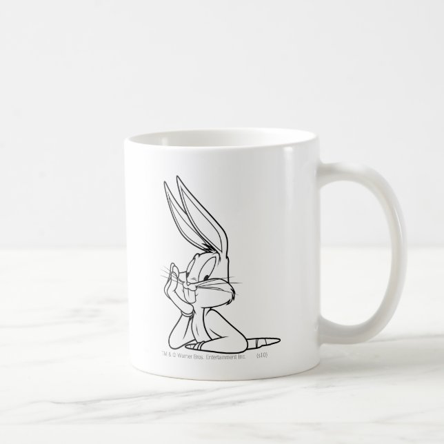 BUGS BUNNY™ Nah Up Kaffeetasse (Rechts)