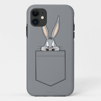 BUGS BUNNY™ Peeking Out Pocket iPhone 11 Hülle