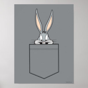 BUGS BUNNY™ Peeking Out Pocket Poster