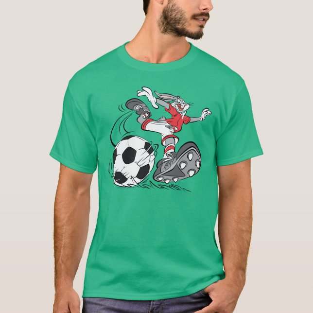 BUGS BUNNY™ Playing Soccer T-Shirt (Vorderseite)
