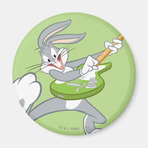 BUGS BUNNY™ Rocking auf Gitarre Magnet