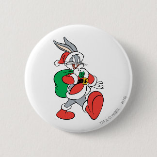 BUGS BUNNY™ Santa Button
