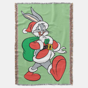 BUGS BUNNY™ Santa Decke