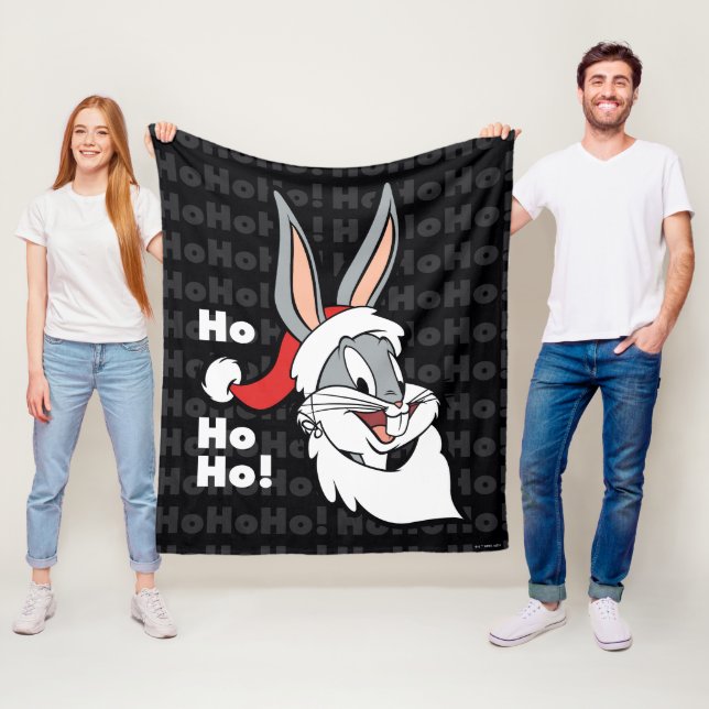 BUGS BUNNY™ Santa "Ho Ho Ho Ho!" Fleecedecke (Beispiel)