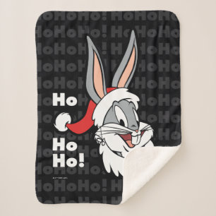 BUGS BUNNY™ Santa "Ho Ho Ho Ho!" Sherpadecke