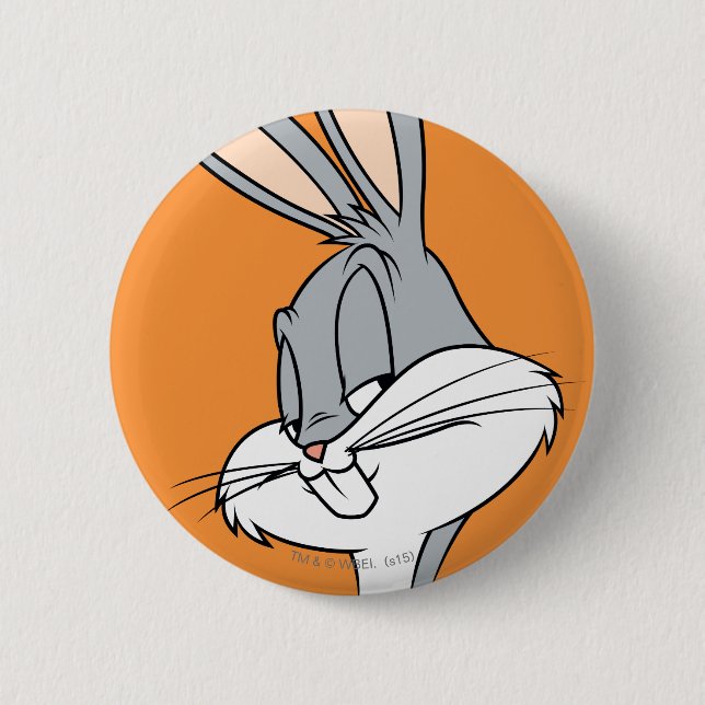 BUGS BUNNY™ Seitenblick Button (Vorderseite)