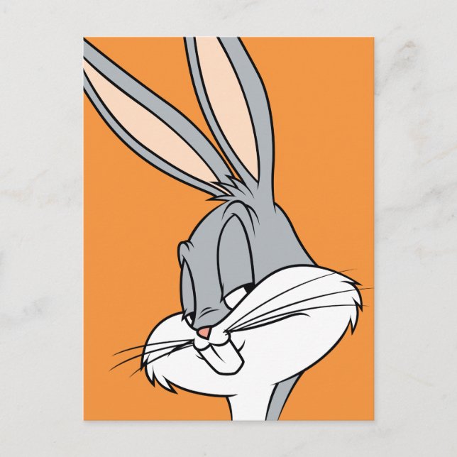 BUGS BUNNY™ Sideways Glance Postkarte (Vorderseite)