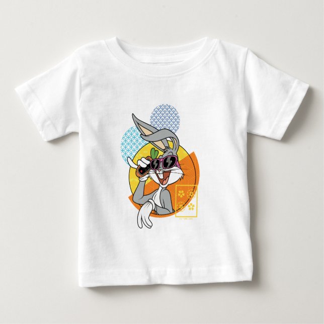 BUGS BUNNY™ Singaporean Vacation Graphic Baby T-shirt (Vorderseite)