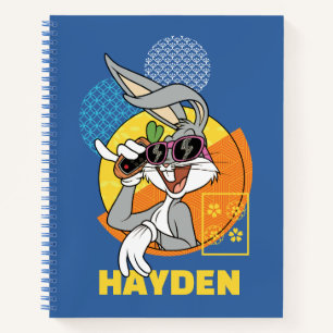 BUGS BUNNY™ Singaporean Vacation Graphic Notizbuch
