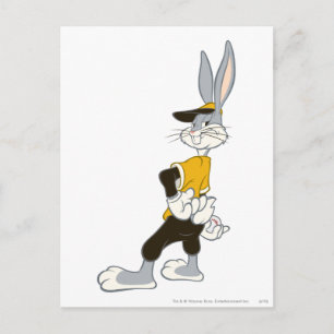 BUGS BUNNY™ Sly Pitcher Postkarte