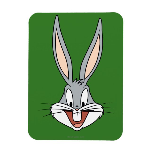 BUGS BUNNY™ Smiling Face Magnet (Vertikal)