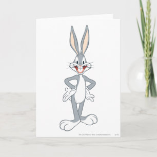 BUGS BUNNY™ Stehend Karte