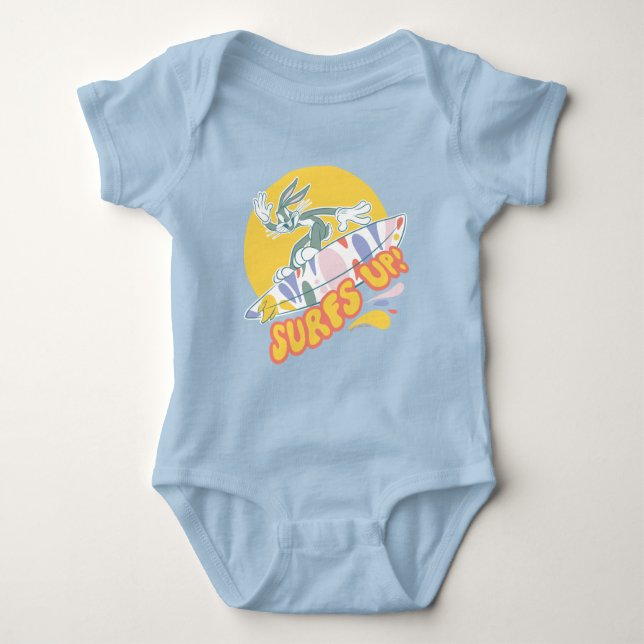 BUGS BUNNY™ - Surfs Up! Baby Strampler (Vorderseite)