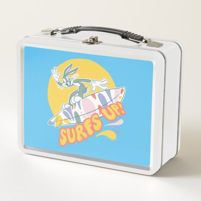BUGS BUNNY™ - Surfs Up! Metall Brotdose (Vorderseite)