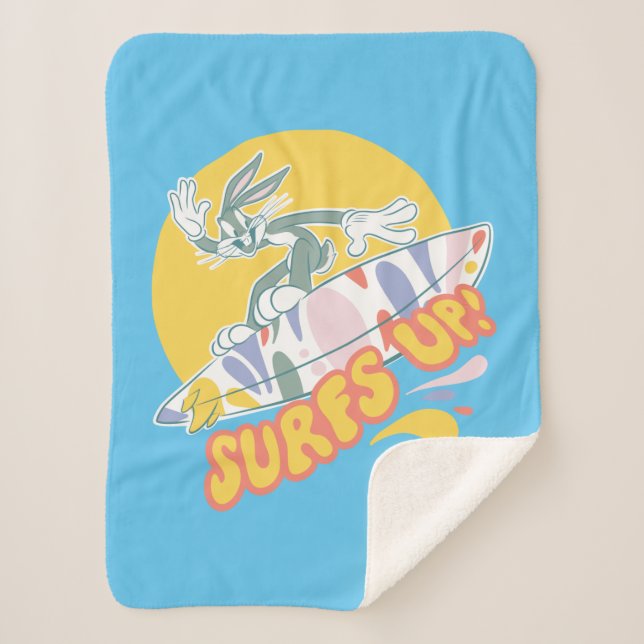 BUGS BUNNY™ - Surfs Up! Sherpadecke (Vorderseite)