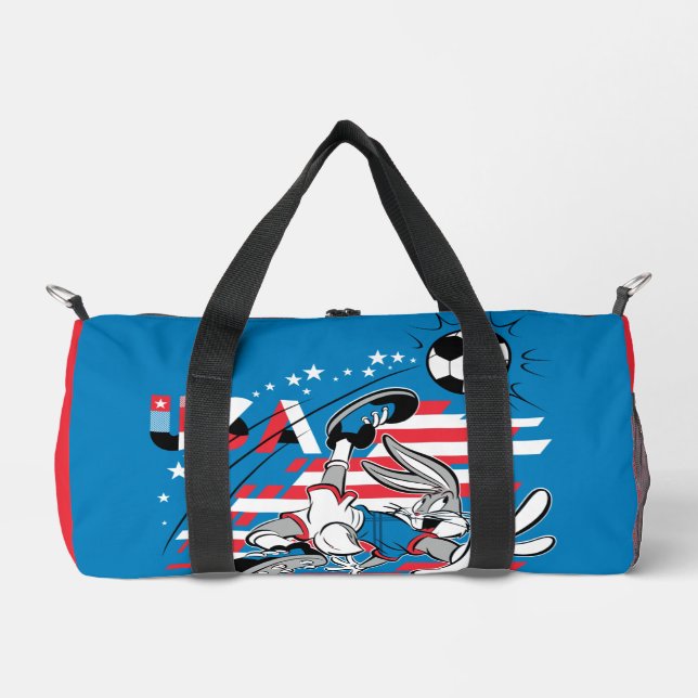 BUGS BUNNY™ Team USA Fußball Grafik Duffle Bag (Vorderseite)