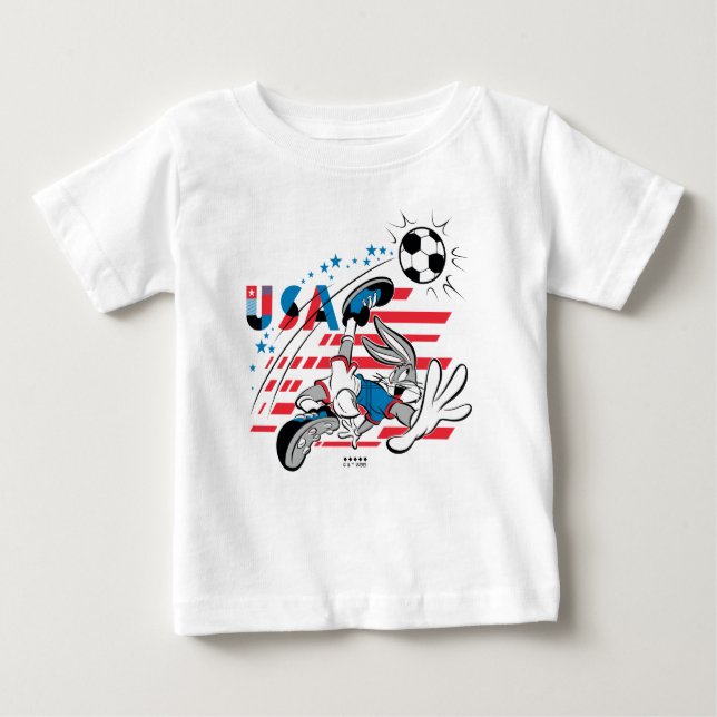BUGS BUNNY™ Team USA Soccer Graphic Baby T-shirt (Vorderseite)