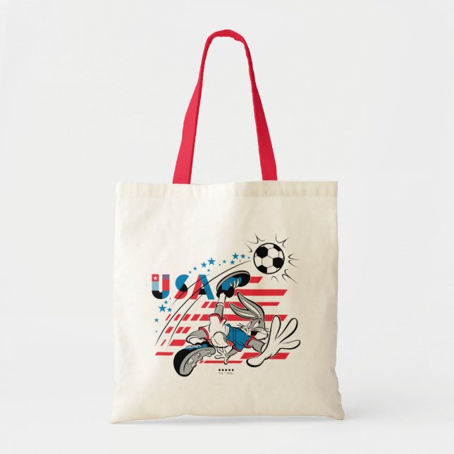 BUGS BUNNY™ Team USA Soccer Graphic Tragetasche (Vorne)