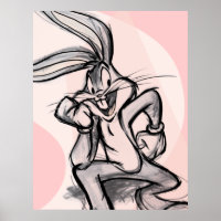 BUGS BUNNY™ Thinker Light Pink