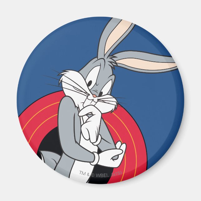 BUGS BUNNY™ Through LOONEY TUNES™ Rings Magnet (Vorne)