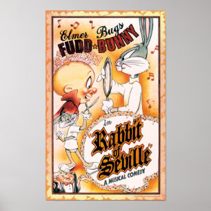 BUGS BUNNY™ und ELMER FUDD™ Musical Poster